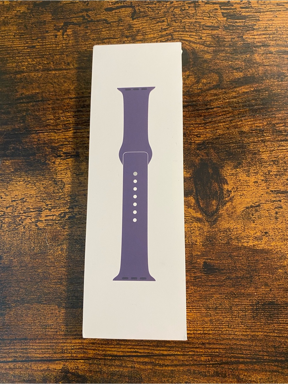 Apple Purple Silicone Sport Band for Smartwatch